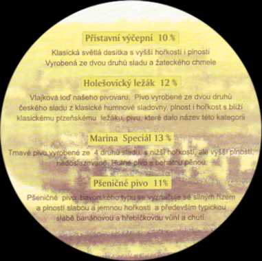 RESTAURACE A PIVOVAR MARINA HOLEŠOVICE (do žluta) č.2 (PTMP-K-ab) 