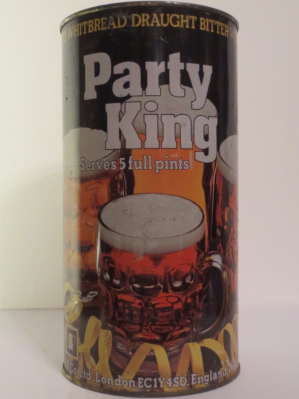 Party King Serves 5 full pints (284 cl)