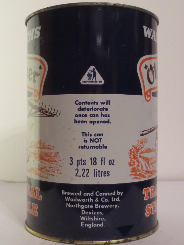 WADWORTHS Old Timer TRADITIONAL STRONG ALE (222 cl)
