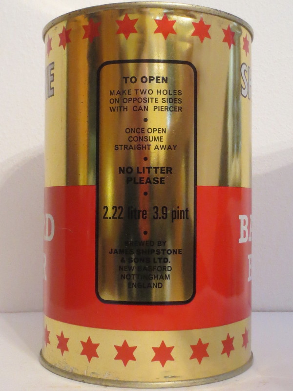 SHIPSTONE BASFORD BITTER (222cl)