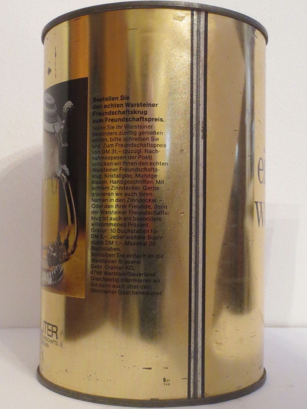 Warsteiner Pilsener Das Einzig Wahre (3,8L) (SS) Nr.1