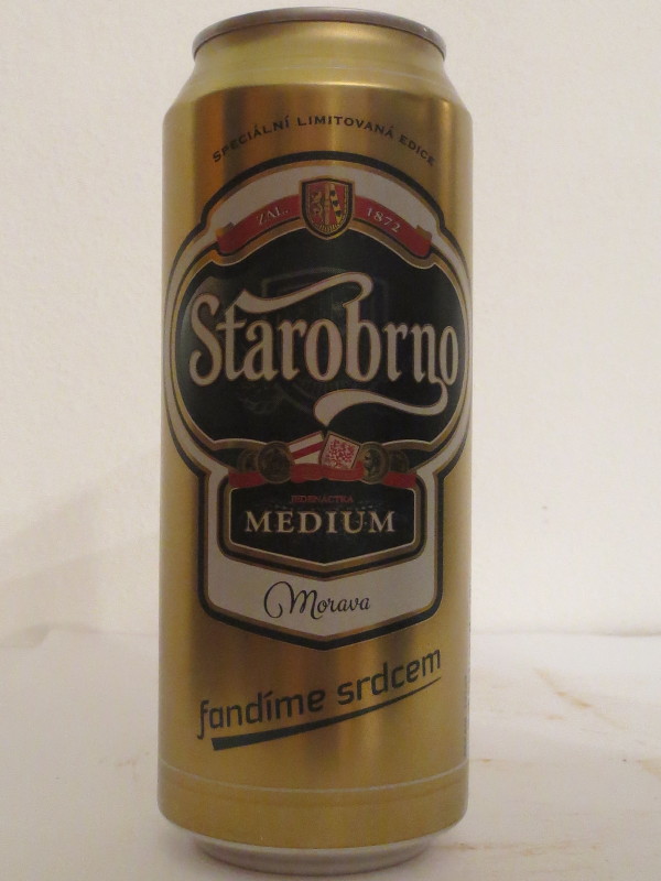 Starobrno MEDIUM HOCKEY Nr.2 (5 cans set) ) (B/O) (50cl)
