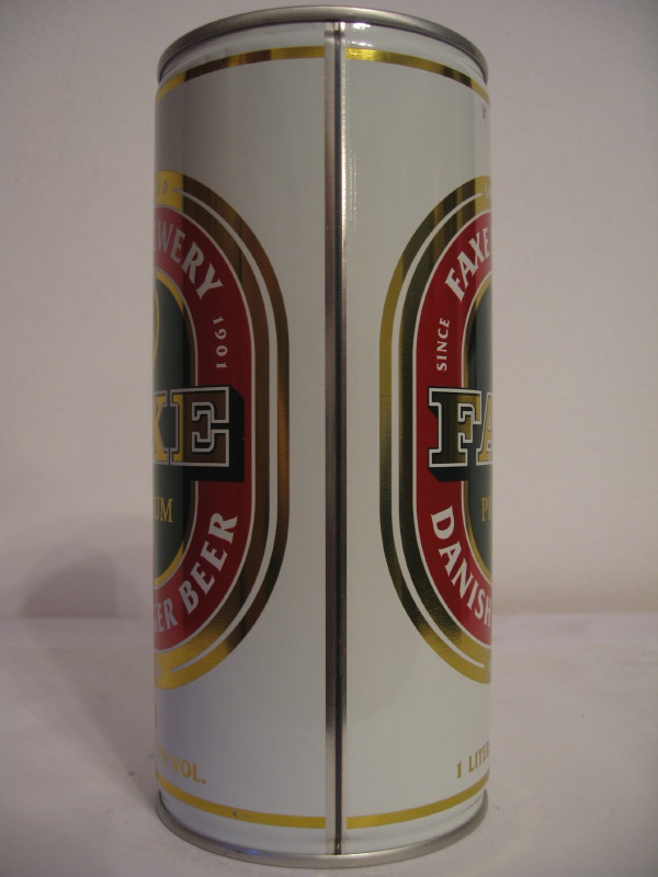 FAXE PREMIUM DANISH LAGER BEER FAXE.COM (CS) (T/O)