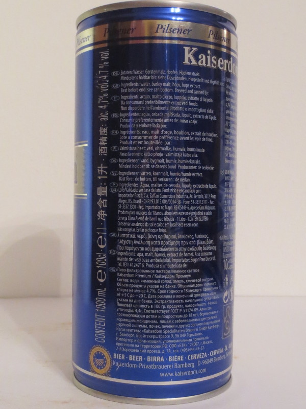 Kaiserdom Pilsener PREMIUM (CS) (B/O)