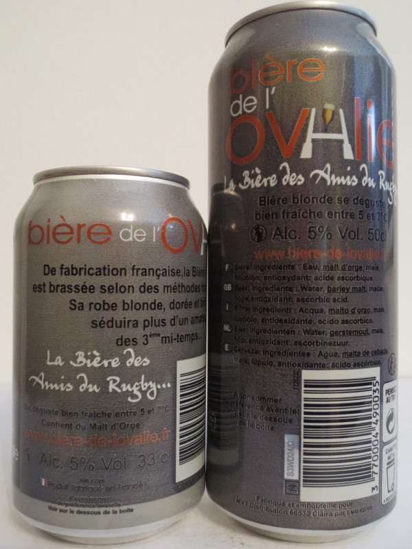 biére OVHLIE set (33+50cl) (B/O)