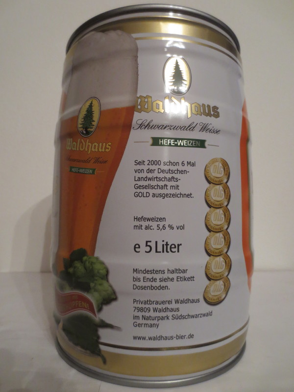 Waldhaus Schwarzwald Weisse HEFE-WEIZEN