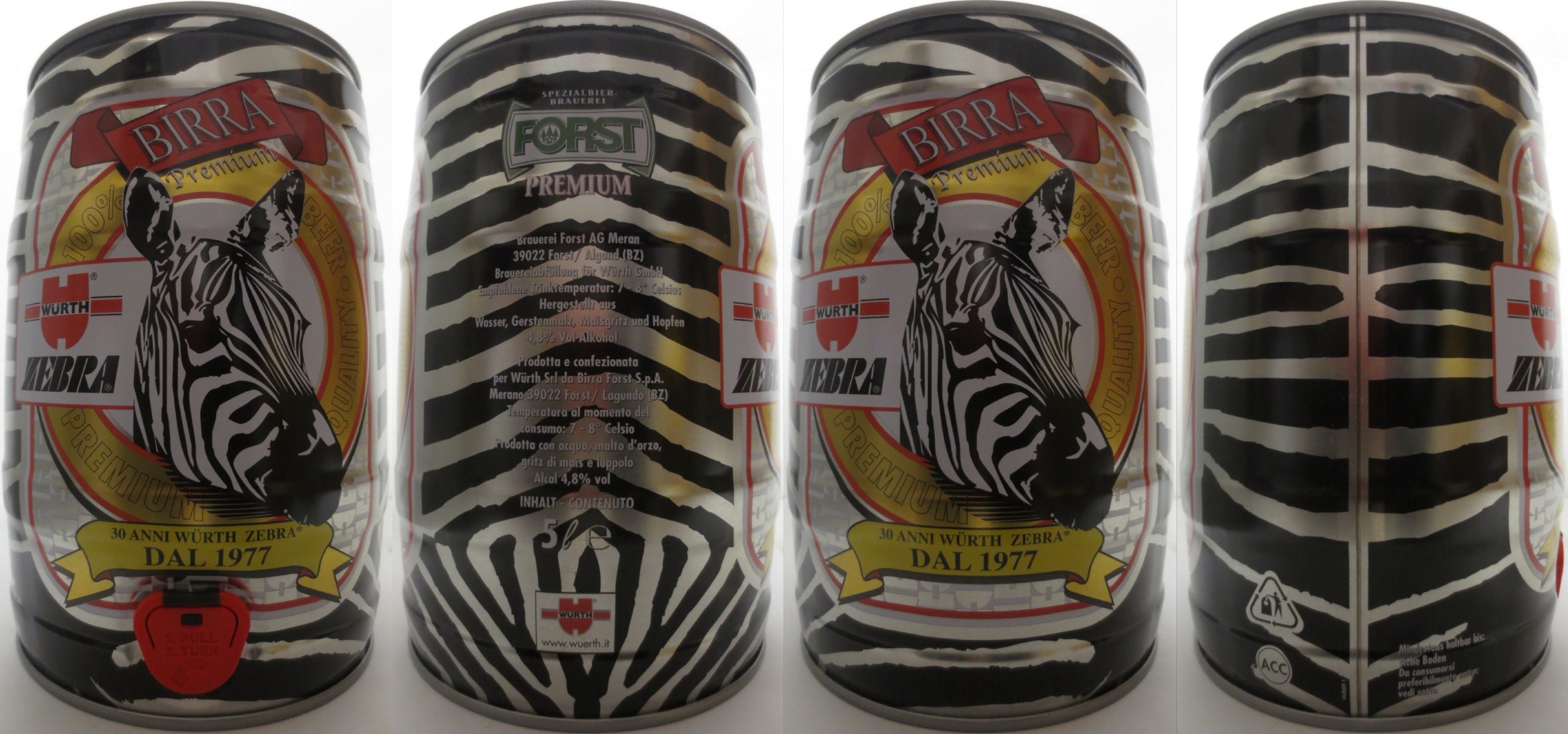 FORST PREMIUM WÜRTH ZEBRA (5L) Nr.1 
