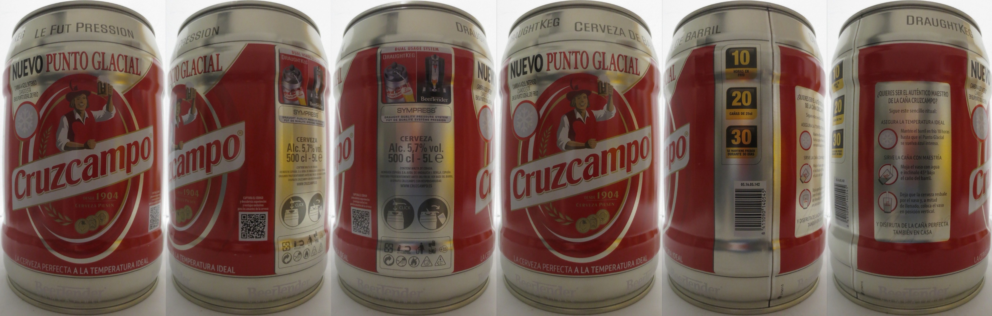 Cruzcampo NUEVO PUNTO GLACIAL (5L) Nr.1 