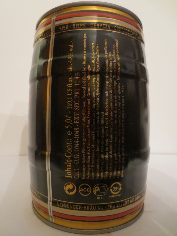 Henninger Kaiser Pilsner