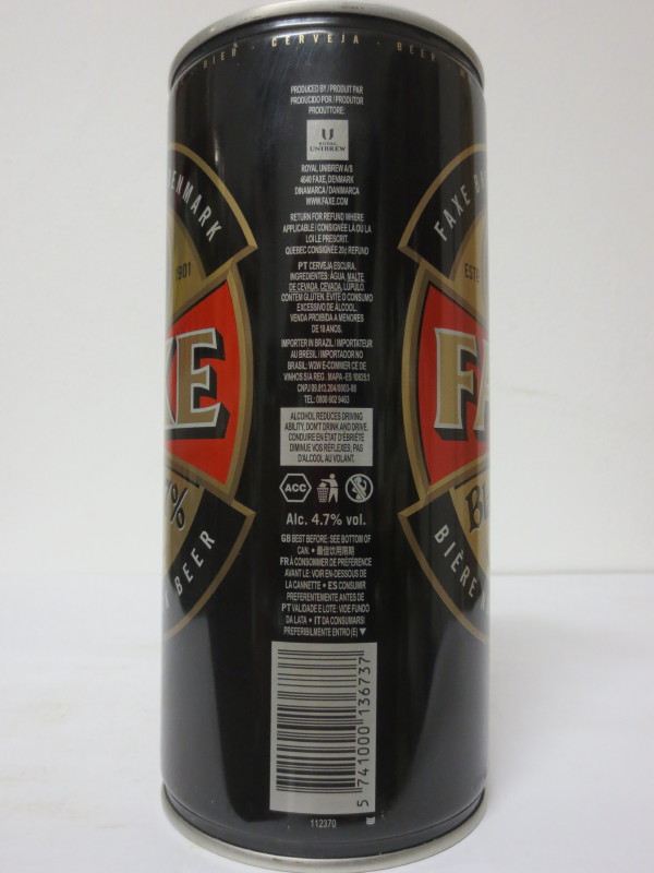 FAXE Black 4,7% (100cl) (B/O)