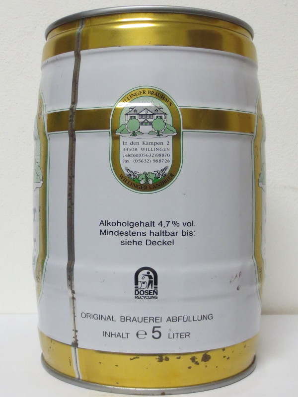 WILLINGER BRAUHAUS Willinger Landbier