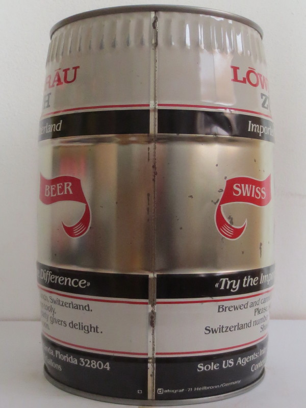 LÖWENBRÄU ZURÜCH Imported from Switzerland (Switzerland) Nr.3