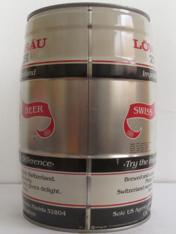 LÖWENBRÄU ZURÜCH Imported from Switzerland (Switzerland) Nr.4