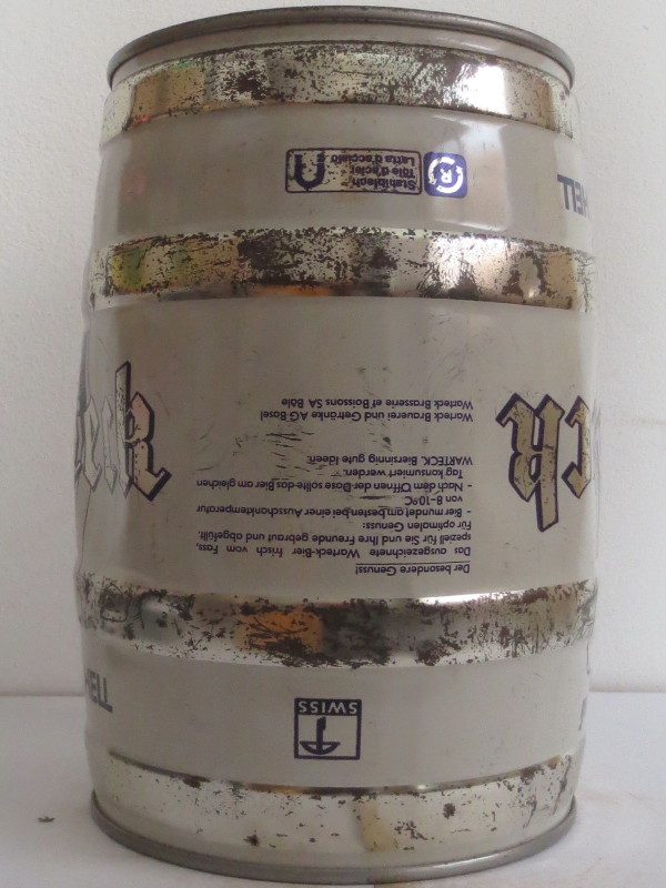 Party-Fässli Warteck EXPORTBIER HELL (Switzerland) Nr.1