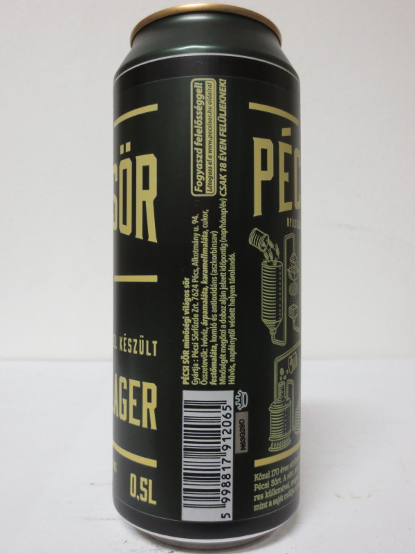 PÉCSI SÖR PRÉMIUM LAGER (50cl) 