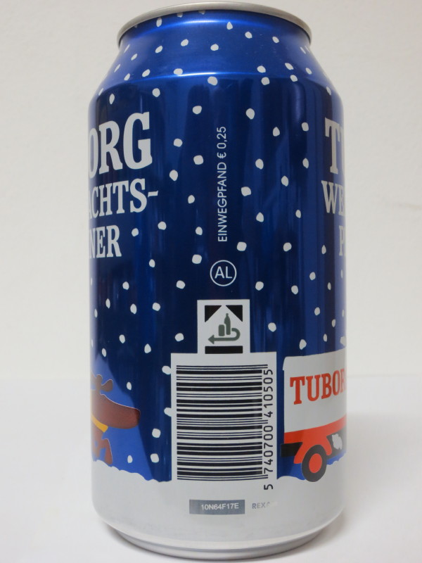 TUBORG WEIHNACHTS-PILSENER (75cl) (B/O) 