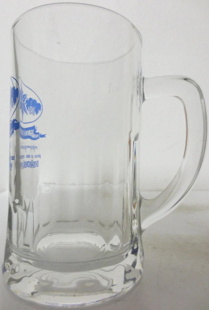 MODRÁ HVĚZDA original pivovar-restaurant Dobřany (0,5L) Salzburg nízký