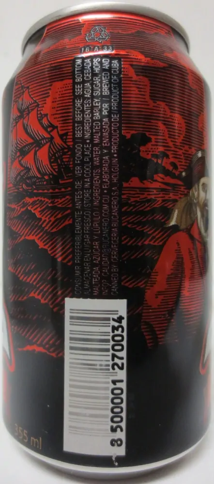 Bucanero FUERTE from CUBA (35cl) (T/O) Nr.1