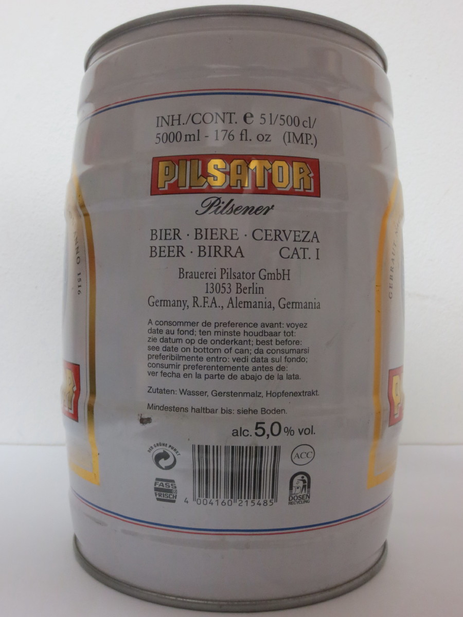 PILSATOR Pilsener 