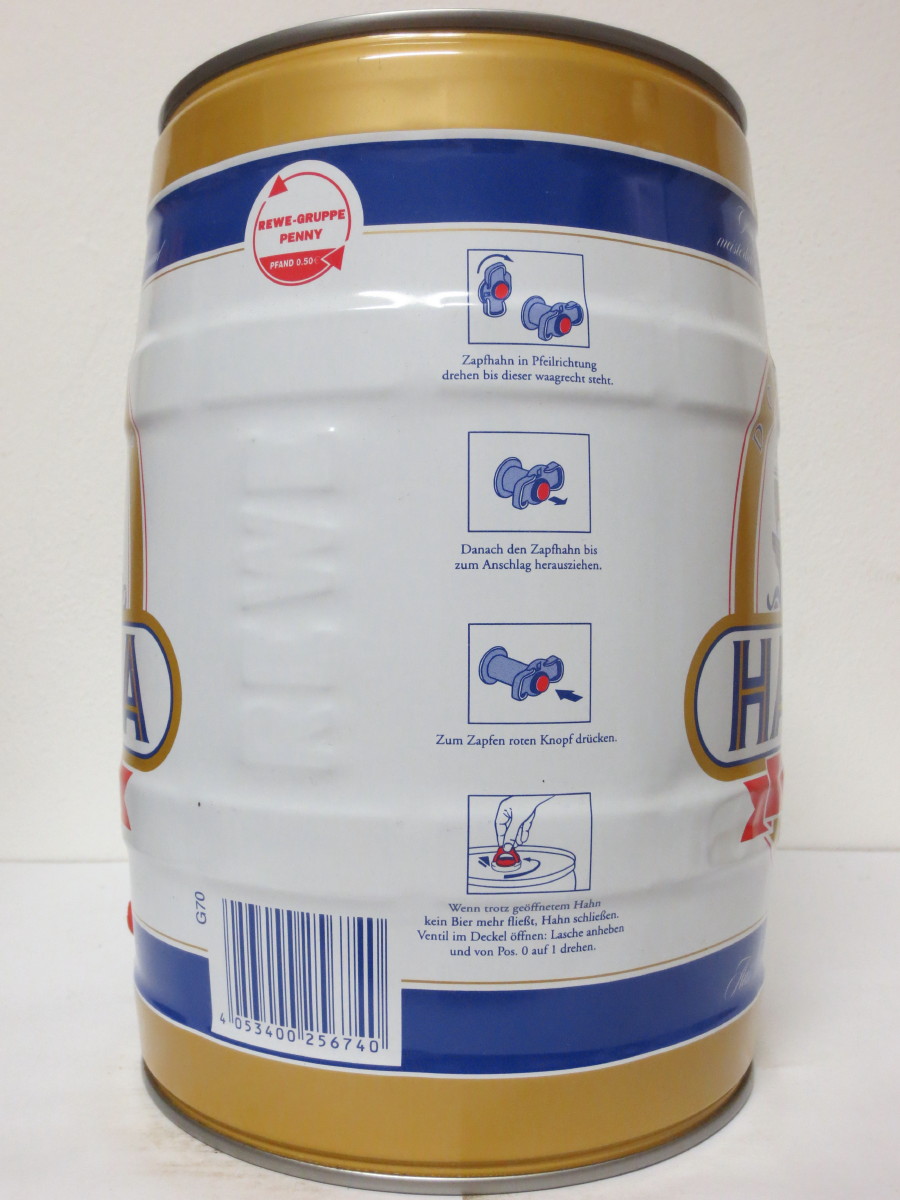 DORTMUNDER HANSA PILS SEIT 1902 (for REWE market)