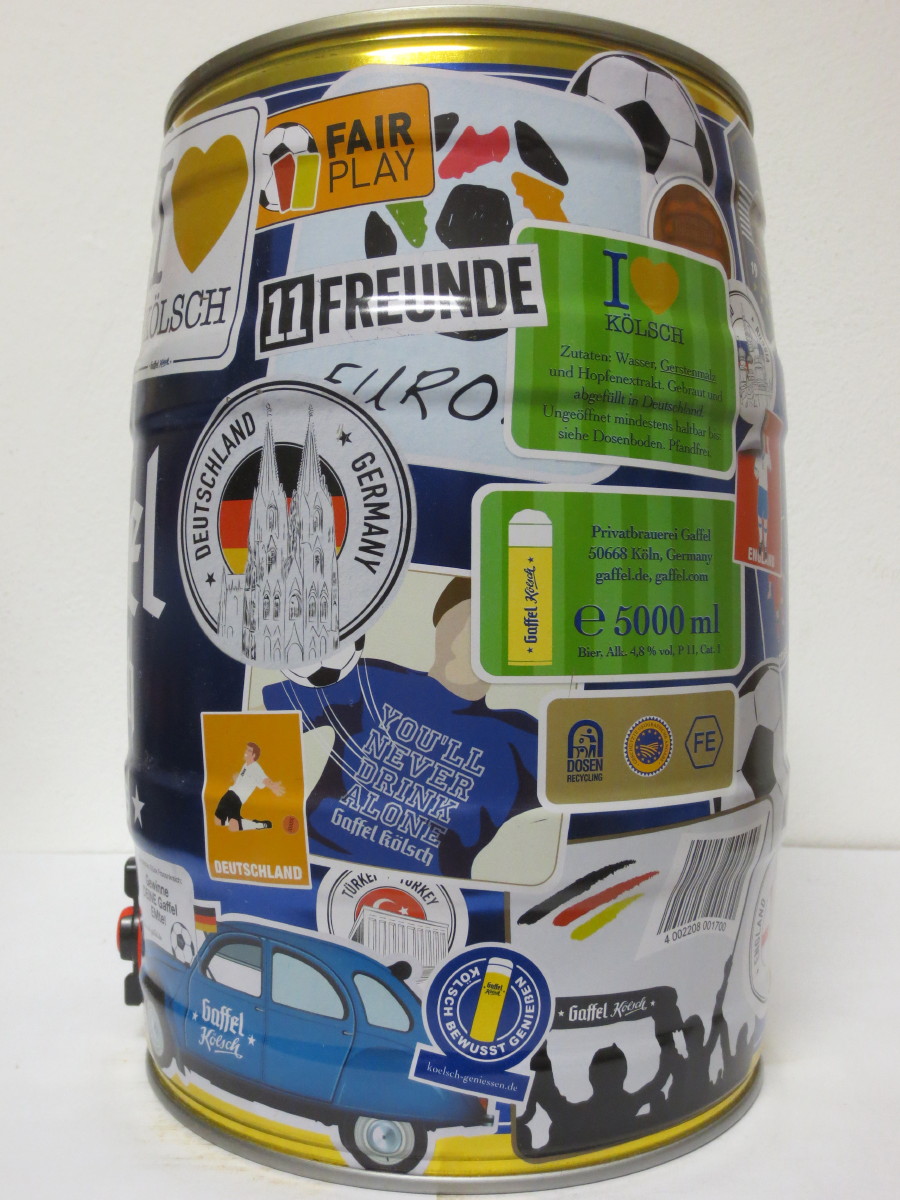 Gaffel kölsch FanFass (5L) Nr.1