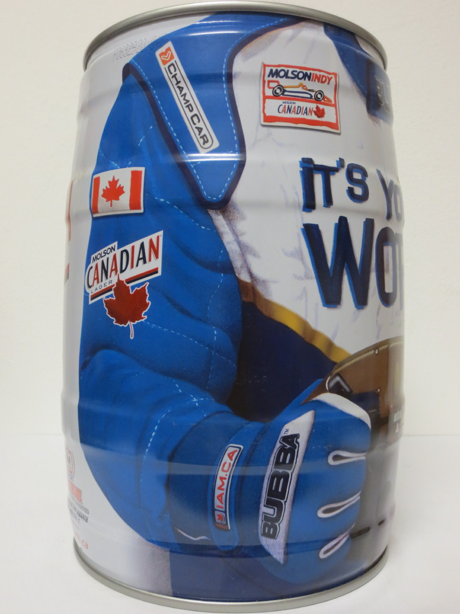 MOLSON CANADIAN LAGER BUBBA IT´S YOUR WORLD