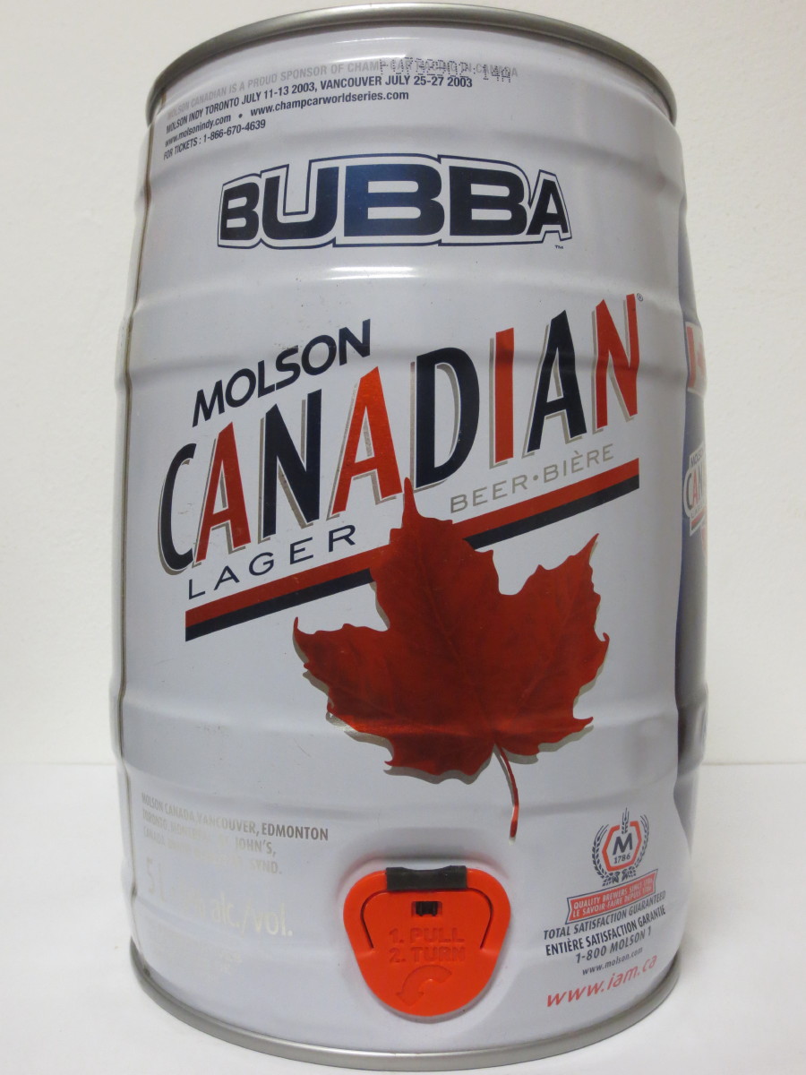 MOLSON CANADIAN LAGER BUBBA ROCKETSPORTS