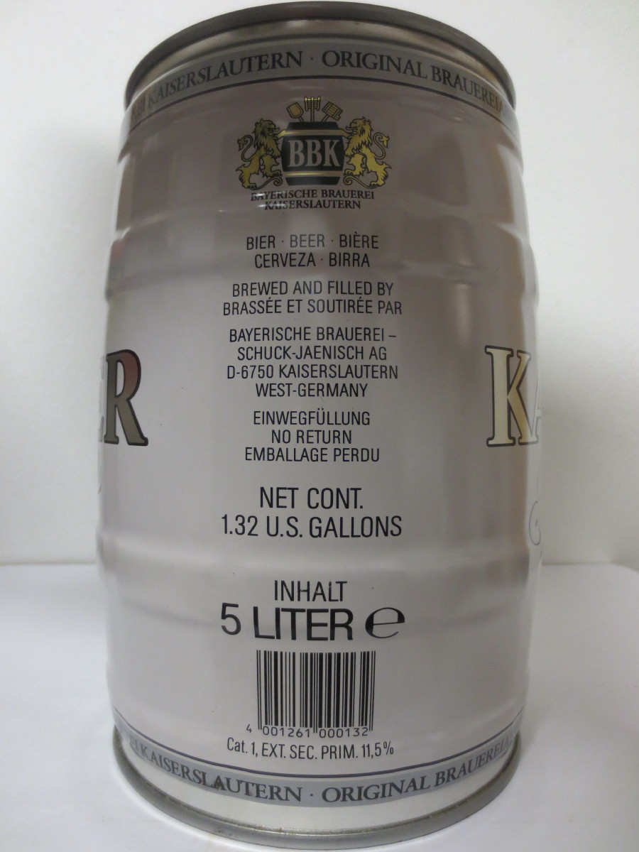  KAISER Pilsener FEINHERB 