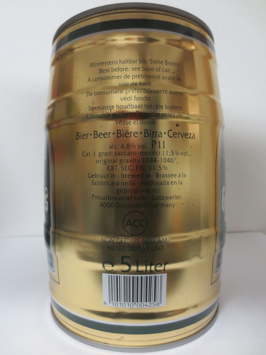 Gatzweilers Die echte Düsseldorfer Altbier-Spezialität 