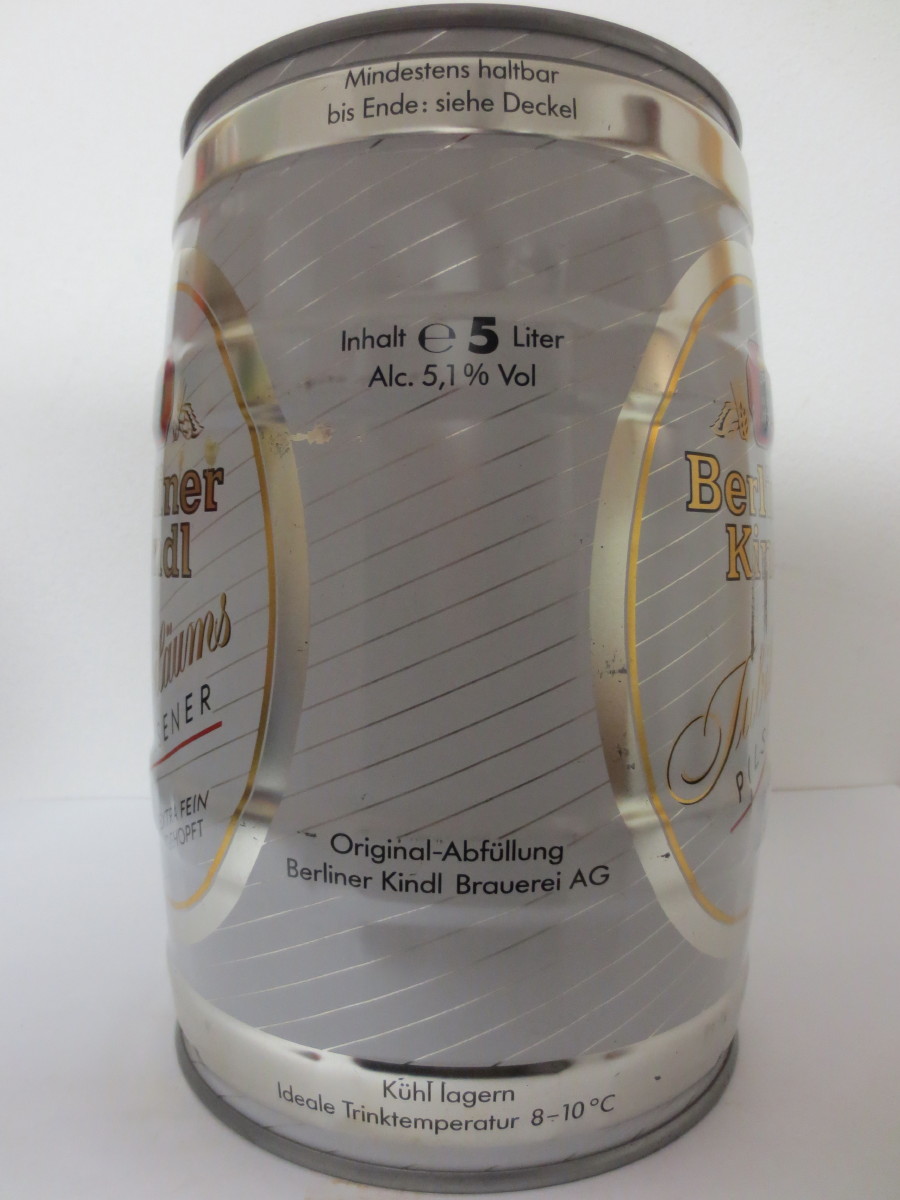 Berliner Kindl Jubiläums PILSENER EXTRA FEIN GEHOPFT č.1