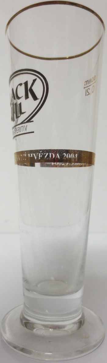 BLACK HILL PIVNÍ APERITIV EVROPSKÁ PIVNÍ HVĚZDA (0,2L) pohár