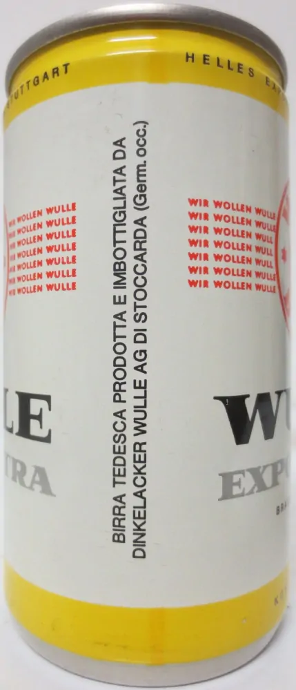 WULLE BIERE WULLE LIGHT EXTRA ORIGINAL GERMAN BEER (34cl) (T/O) Nr.1 