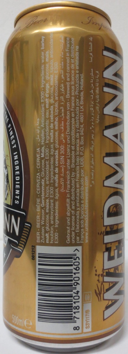 WEIDMANN ULTRA STRONG BEER 14% (50cl)