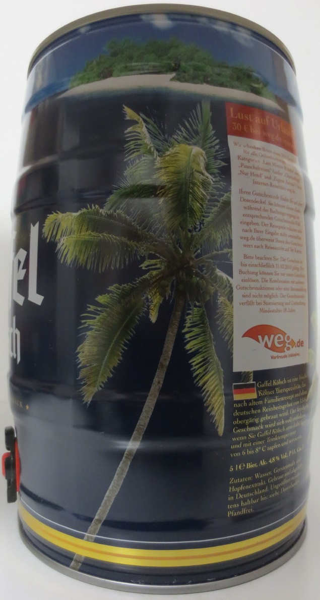 Gaffel kölsch FEINHERBER GESCHMACK (5L) Nr.3