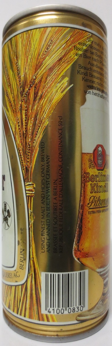 Berliner Kindl Pilsener (50cl)