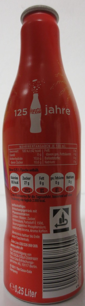 Coca Cola 125 Jahre Lenesfreunde (25cl) (GERMANY)