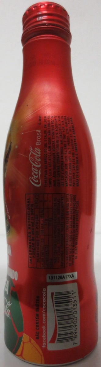 Coca Cola 2014 TOUR DA TACA COPA DO MUNDO da FIFA (25cl) (BRAZIL)