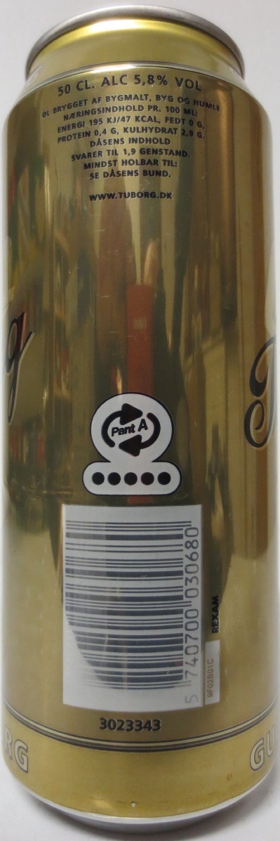 Tuborg GULD TUBORG (50cl) (B/O)