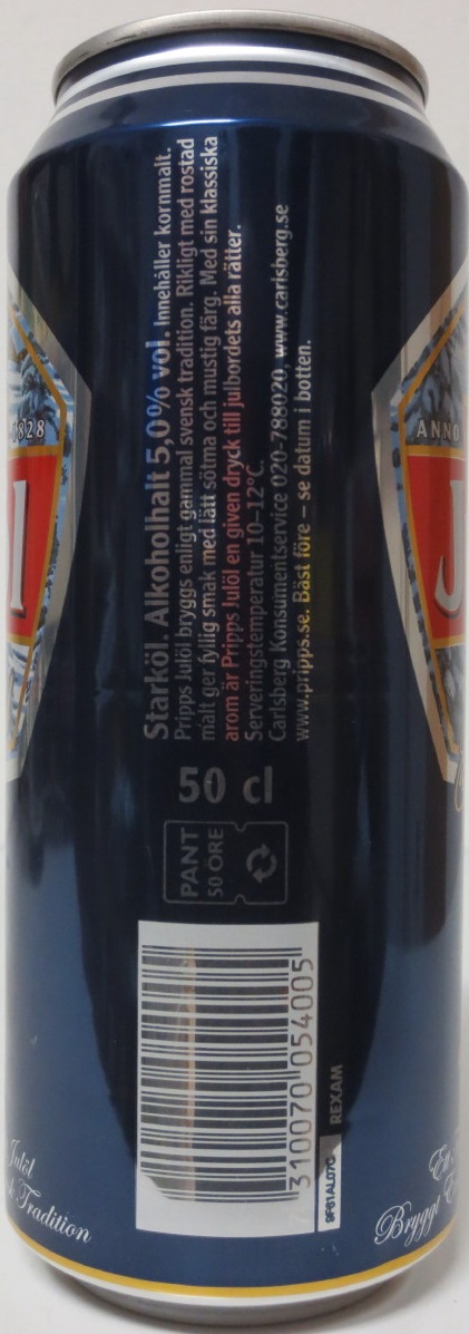 PRIPPS Julöl God Jul (50cl) (B/O)