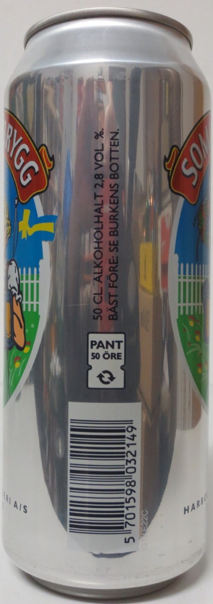 SOMMARBRYGG 2,8% Harboe (50cl) (B/O)