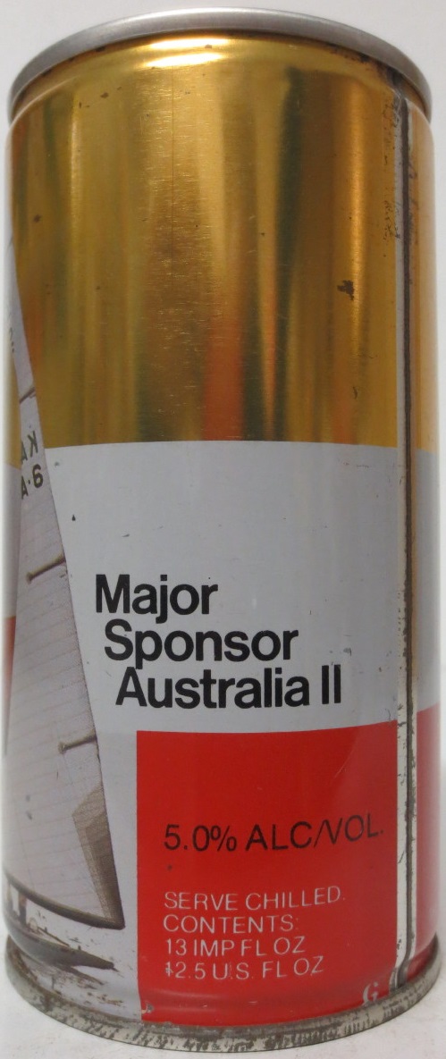 SWAN LAGER Major Sponzor Australia II (CS) (37,5cl) Nr.1