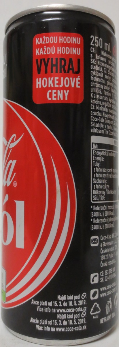 Coca Cola Góóól zero cukkru zero kalorií from CZECH REPUBLIC (25cl) (B/O) 