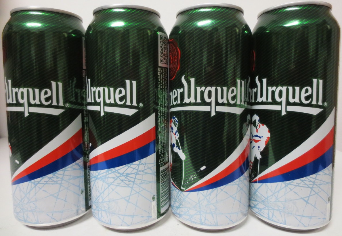 Pilsner Urquell HRDÝ PARTNER ČESKÉHO HOKEJE (50cl) (B/O)