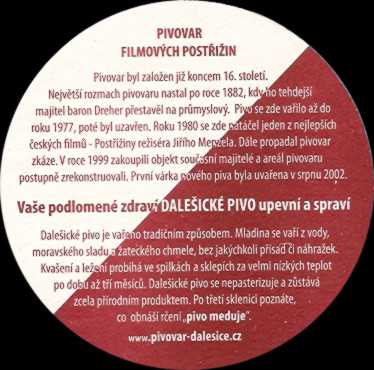 DALEŠICKÉ PIVO (PTMP-K-ab) 