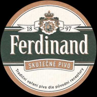 Ferdináda Ferdinand SKUTEČNÉ PIVO Tradiční vaření piva dle původní receptury (bílý) (PTVP-K-ab) 