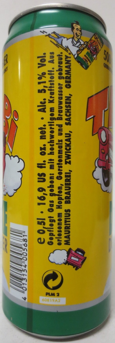 TRABI DELUXE DOSENBIER (50cl) (T/O) Nr.1
