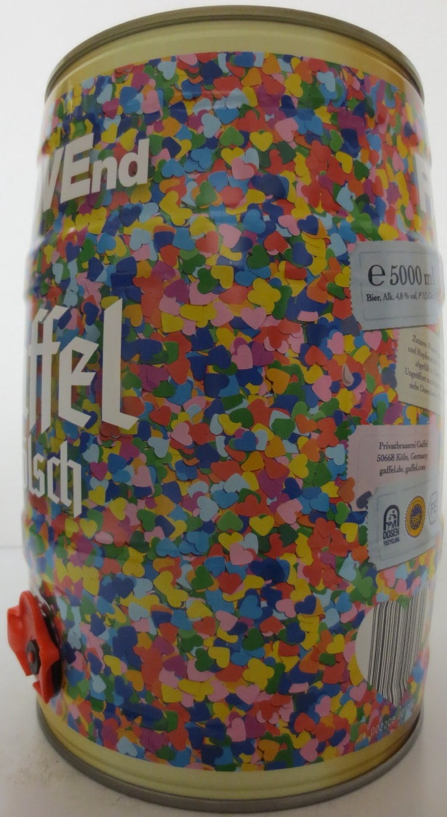 Gaffel kölsch FASSdeLOVEnd (5L) Nr.1