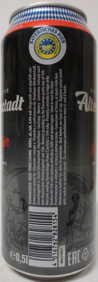 Altenkunstadt Schwarzbier (50cl)