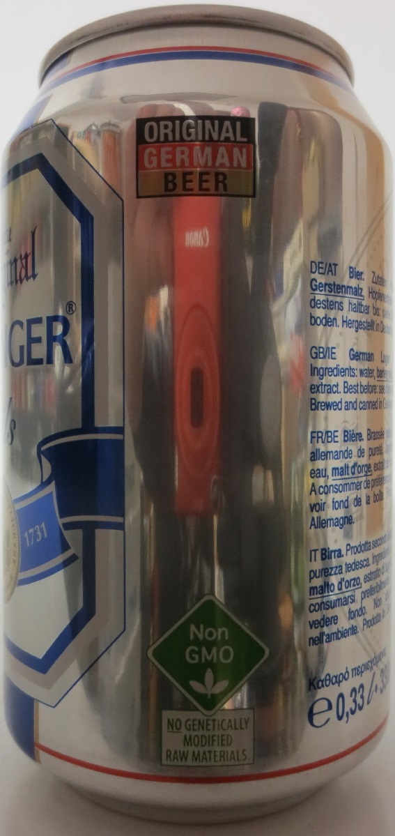 Original OETTINGER Pils (33cl) (B/O) Nr.1 