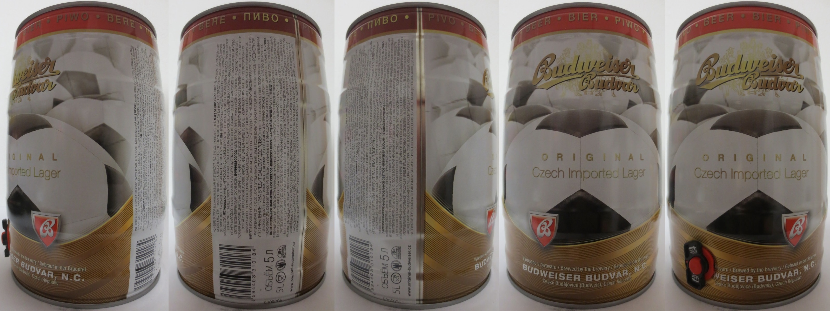 Budweiser Budvar ORIGINAL Czech Imported Lager